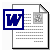 Icona di una versione del formato DOC
